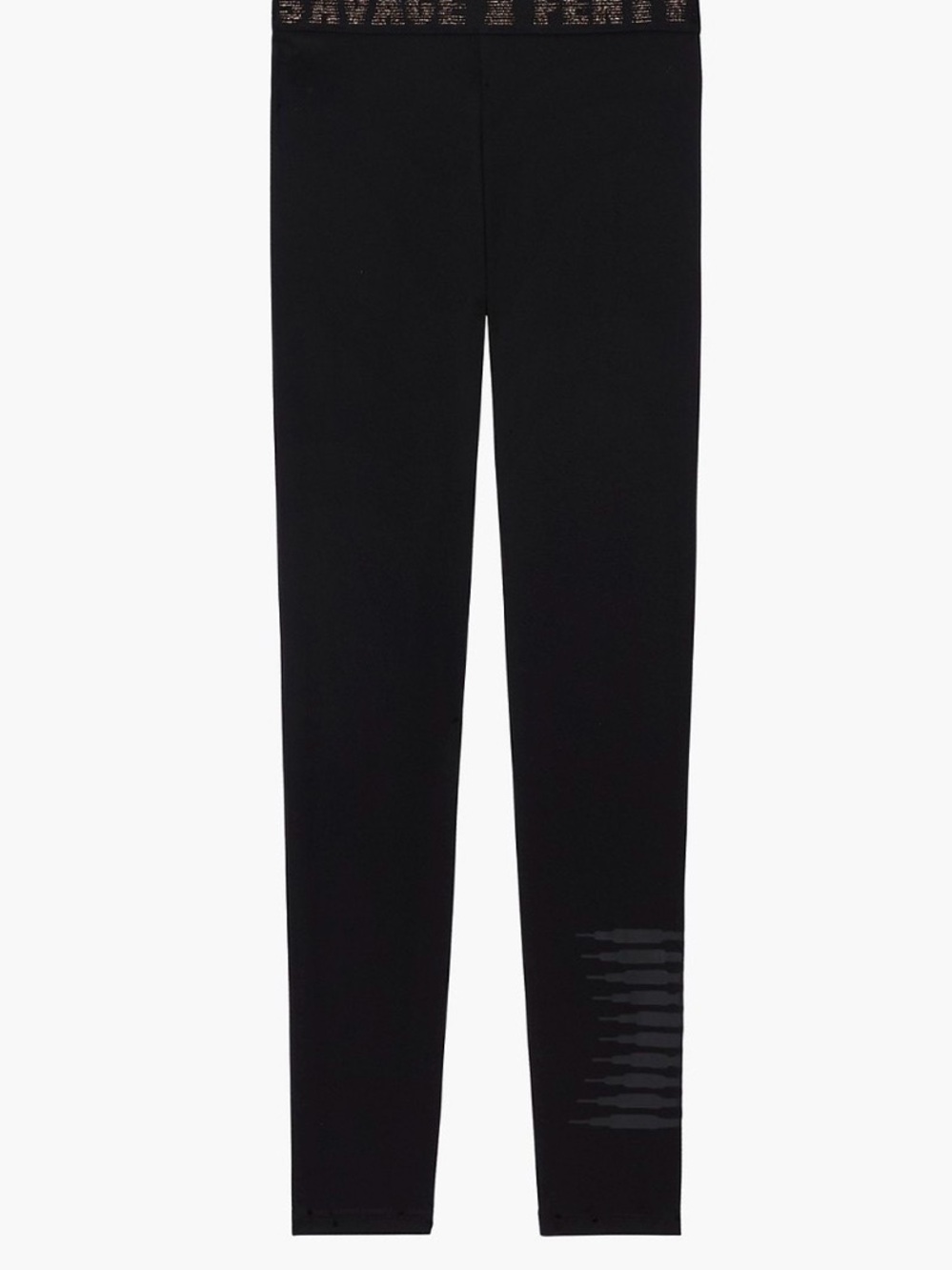 Savage X Fenty Forever Savage Leggings Caviar Black XL NWT